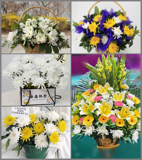 湖北孝感市大悟县芳畈镇大塘村白事提篮配送